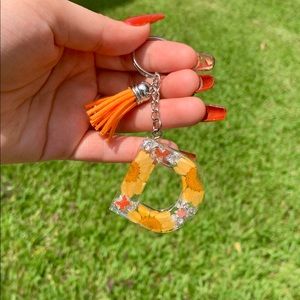 Flower keychains